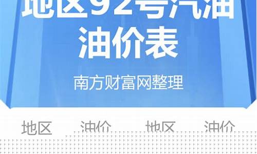 98的油现在多少钱一升最新_98的油价多