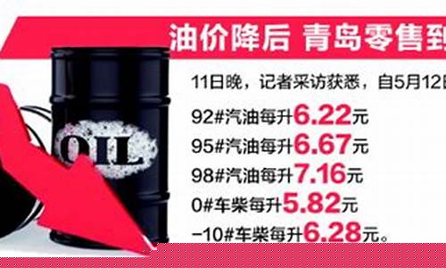 山东青岛92号汽油价格一览表_青岛92号