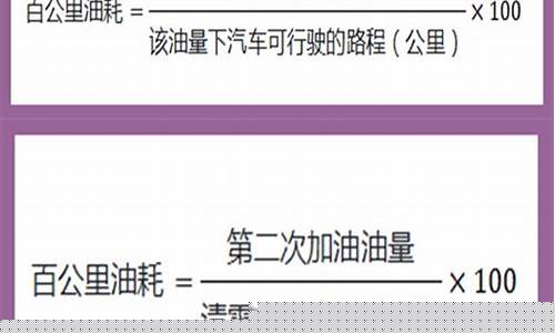 油价计算公里油耗_油价计算公里油耗公式
